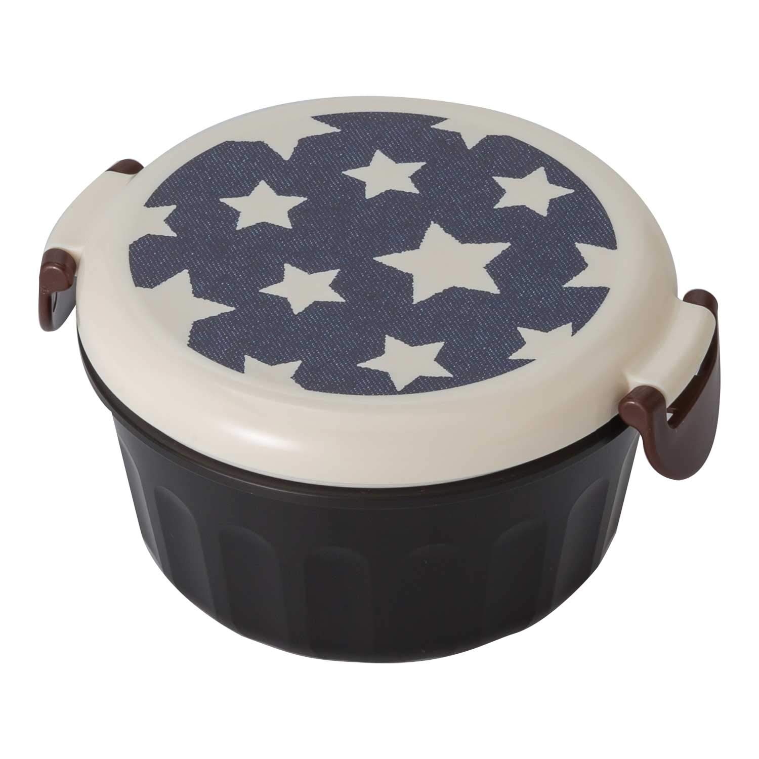 Nakano Bento Box Fruit Box Microwaveable Made in Japan Navy Capacity 300ml Potter Denim Star MM-571
Nakano Bento Box Fruit Box Microwaveable Made in Japan Navy Capacity 300ml Potter Denim Star MM-571