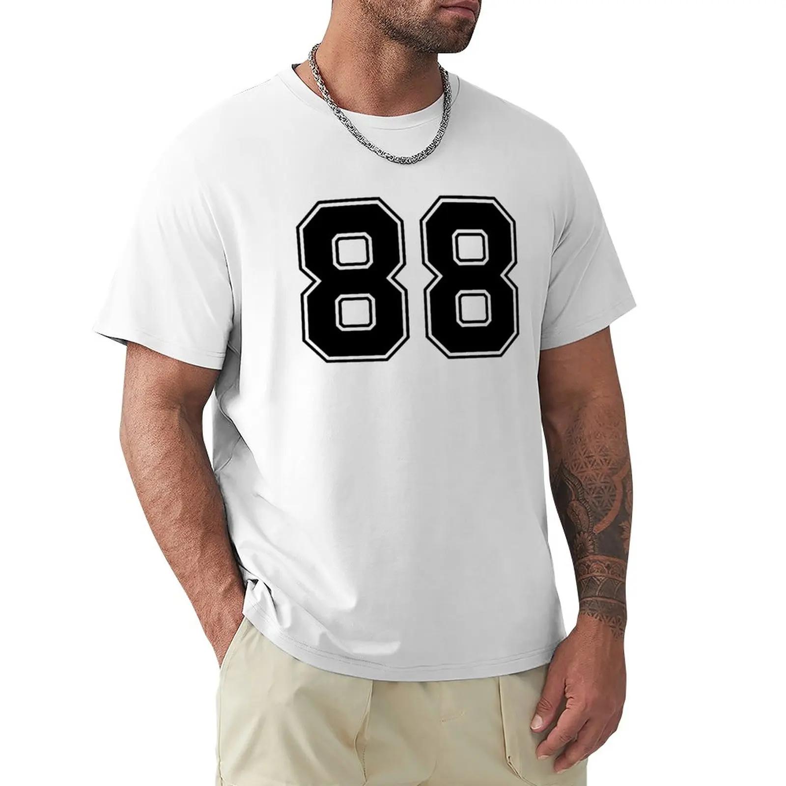 88 American Football Classic Vintage Sport Jersey Number in Black Number on White Background for American Football Base T-Shirt L
88 American Football Classic Vintage Sport Jersey Number in Black Number on White Background for American Football Base T-Shirt L