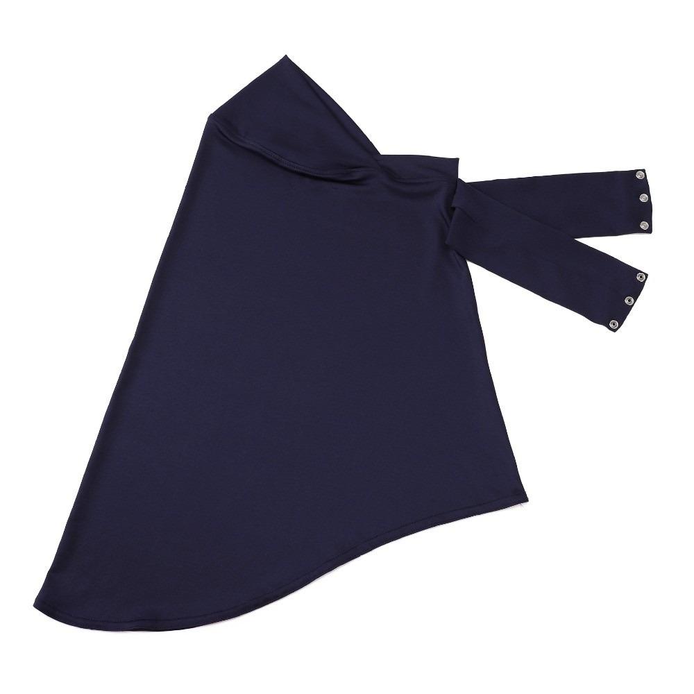 Breathable Ramadan Hijab Snap Fastener Triangle Hair Scarf Retro Arabic Turban Ladies Hair Cover темно-синього кольору
Breathable Ramadan Hijab Snap Fastener Triangle Hair Scarf Retro Arabic Turban Ladies Hair Cover темно-синього кольору