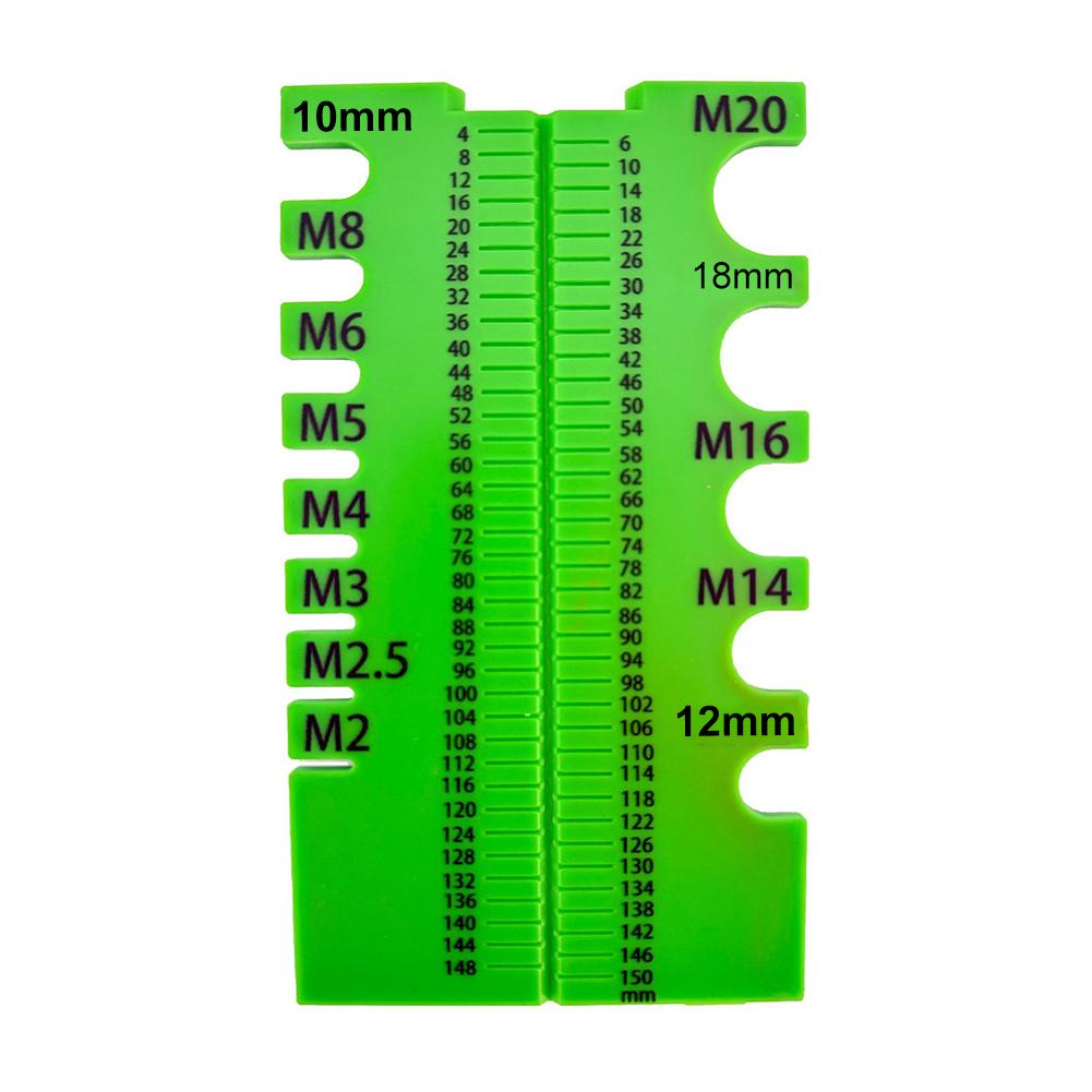 1pc Thread Pitch Gauge Portable Ruler Adapter For Screw And Bolt Measuring Tools Length Measuring Ruler For Applications Repairs зелений
1pc Thread Pitch Gauge Portable Ruler Adapter For Screw And Bolt Measuring Tools Length Measuring Ruler For Applications Repairs зелений
