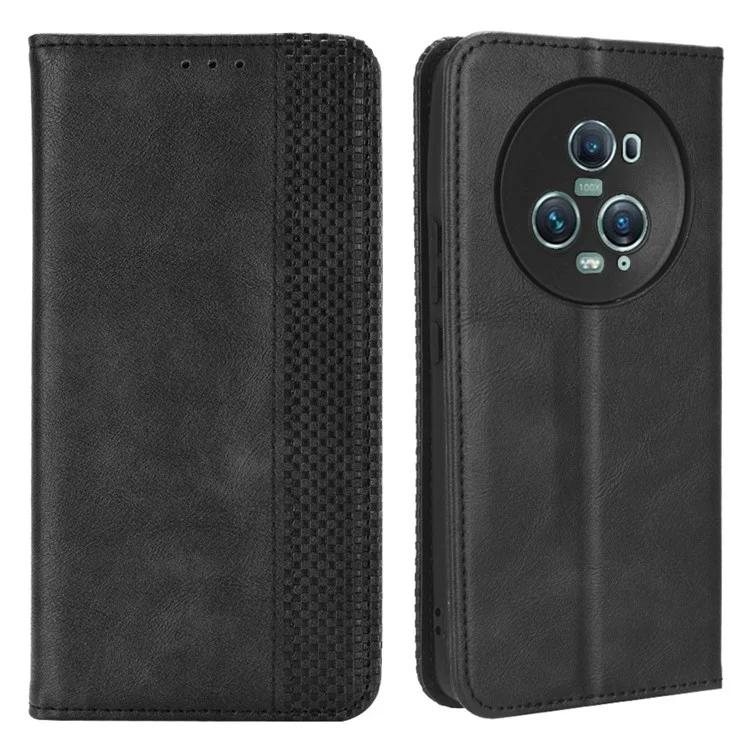 For Honor Magic5 Pro 5G PU Leather Wallet Retro Phone Case Magnetic Absorption Flip Stand Cover
For Honor Magic5 Pro 5G PU Leather Wallet Retro Phone Case Magnetic Absorption Flip Stand Cover