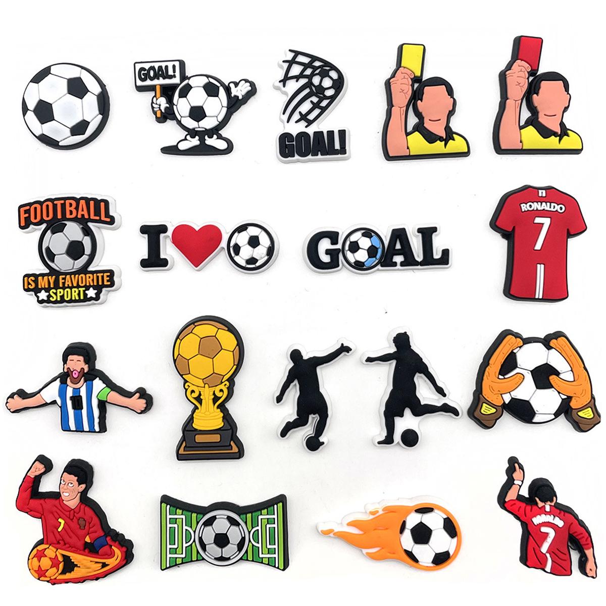 Джибитсы футбол спорт football sport футбольная спортивная тематика 18 шт аксессуары для обуви крокс украшение
Джибитсы футбол спорт football sport футбольная спортивная тематика 18 шт аксессуары для обуви крокс украшение