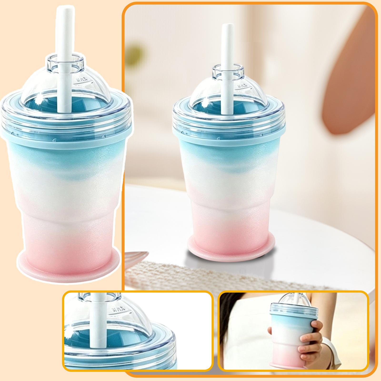 2 in 1 Collapsible Ice Cube Tray and Water Bottle Portable Foldable Ice Mold Cup for Travel Outdoor Use Multifunctional Drinkware One Size
2 in 1 Collapsible Ice Cube Tray and Water Bottle Portable Foldable Ice Mold Cup for Travel Outdoor Use Multifunctional Drinkware One Size
