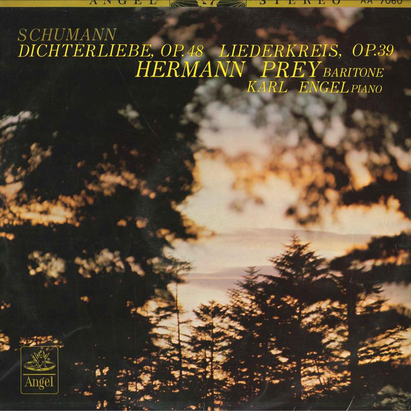 LP Record HERMANN PREY, KARL ENGEL - Schumann Dichterliebe, Op.48 Lieder AA7060 ANGEL Japan Classical Used
LP Record HERMANN PREY, KARL ENGEL - Schumann Dichterliebe, Op.48 Lieder AA7060 ANGEL Japan Classical Used