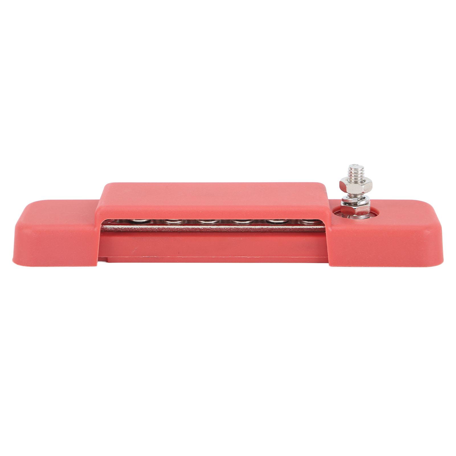 12 Terminal Power Dstribution Block Kit Power Distribution Block Bus Bar with Cover for Car Boat Red
12 Terminal Power Dstribution Block Kit Power Distribution Block Bus Bar with Cover for Car Boat Red