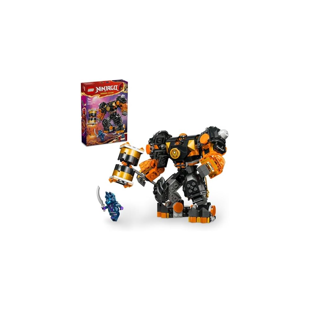 LEGO Ninjago Cole s Elemental Power Mech Suit Building Toy for Kids Ages 7-9
LEGO Ninjago Cole s Elemental Power Mech Suit Building Toy for Kids Ages 7-9