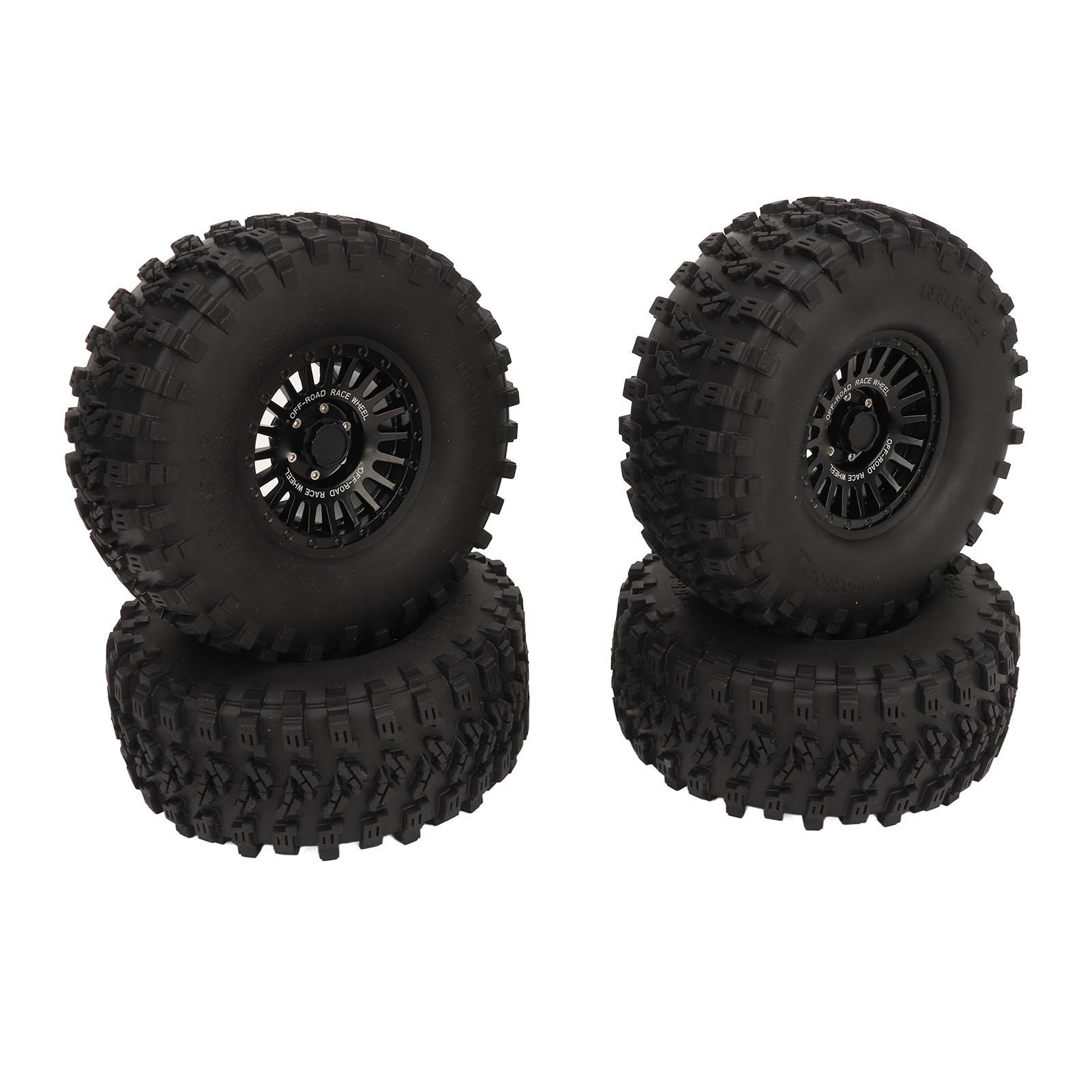 4PCS 2.2 Inch RC Crawler Tires Aluminum Alloy Replacement RC Crawler Tyres for 1/10 RC Crawler Car
4PCS 2.2 Inch RC Crawler Tires Aluminum Alloy Replacement RC Crawler Tyres for 1/10 RC Crawler Car
