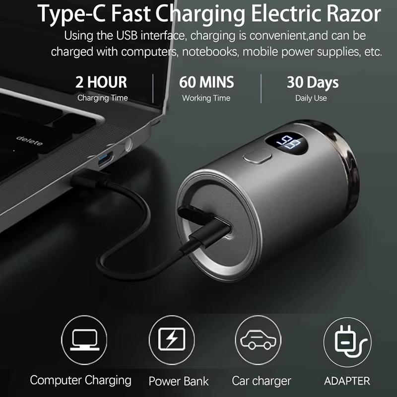 Portable Electric Travel Shaver Portable Razor Man Wet And Dry Usb Rechargeable Shaver Typec Charging Shaving Machine For Men червоний
Portable Electric Travel Shaver Portable Razor Man Wet And Dry Usb Rechargeable Shaver Typec Charging Shaving Machine For Men червоний