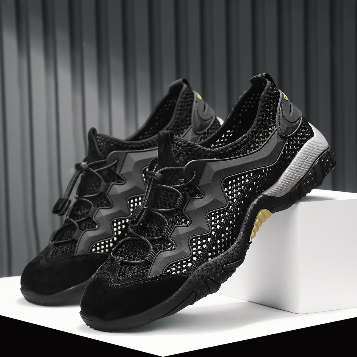 Мужские летние кроссовки, новые повседневные туфли из дышащей сетки, удобные легкие мужские туфли, прогулочные туфли для вождения, мужские кроссовки на плоской подошве 39 чёрный
Мужские летние кроссовки, новые повседневные туфли из дышащей сетки, удобные легкие мужские туфли, прогулочные туфли для вождения, мужские кроссовки на плоской подошве 39 чёрный