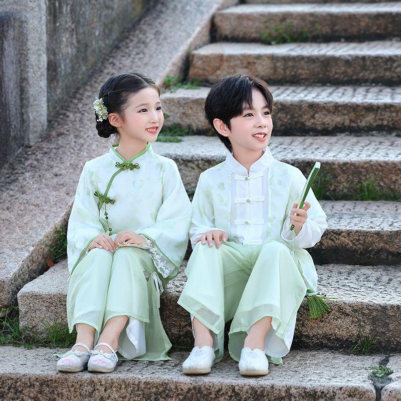 Kids Traditional Chinese Hanfu: Performance & Choir Ethnic Clothing for Boys and Girls 100
Kids Traditional Chinese Hanfu: Performance & Choir Ethnic Clothing for Boys and Girls 100