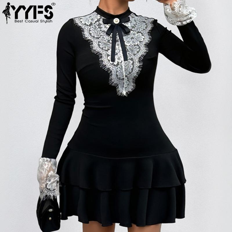 YYFS Women s Fashion Spring Fall Long Sleeve Stand-Neck High Waist Casual Dresses XL чорний
YYFS Women s Fashion Spring Fall Long Sleeve Stand-Neck High Waist Casual Dresses XL чорний