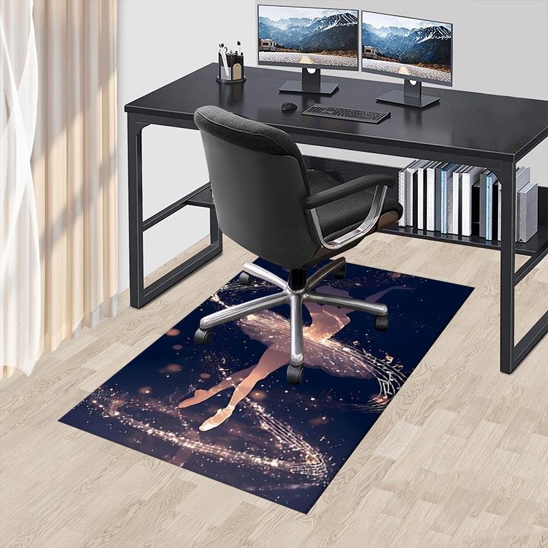 Elegant Ballerina Chair Mat - Musical Notes Home Decor, Office Carpet Gift for Any Room0109064A 60cm by 90cm
Elegant Ballerina Chair Mat - Musical Notes Home Decor, Office Carpet Gift for Any Room0109064A 60cm by 90cm