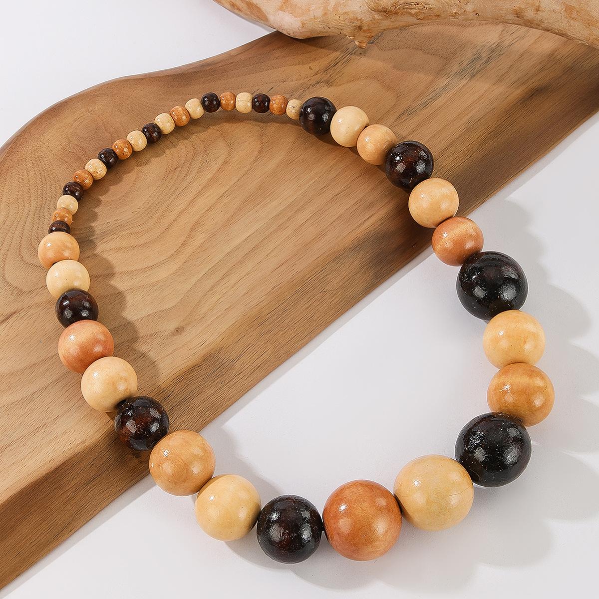 Women s Necklace Bohemian Ethnic Wooden Beads Pendant Accessory кавовий
Women s Necklace Bohemian Ethnic Wooden Beads Pendant Accessory кавовий