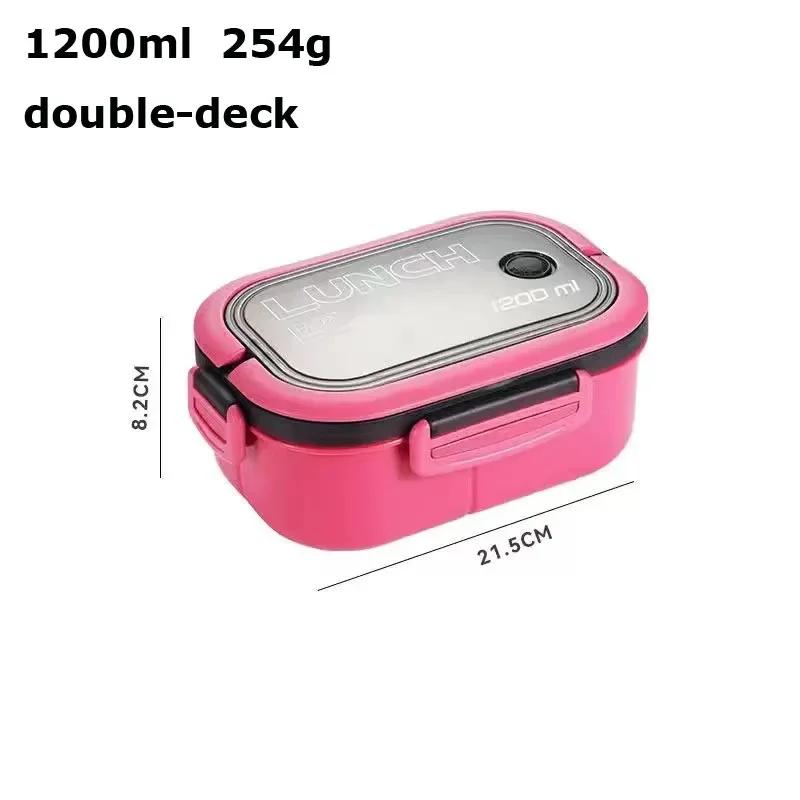 Portable Sealed Lunch Box 2 Layer Mesh Kids Leak Proof Bento Snack Box with Cutlery Microwave Safe Food Storage Container 2 рожевий
Portable Sealed Lunch Box 2 Layer Mesh Kids Leak Proof Bento Snack Box with Cutlery Microwave Safe Food Storage Container 2 рожевий