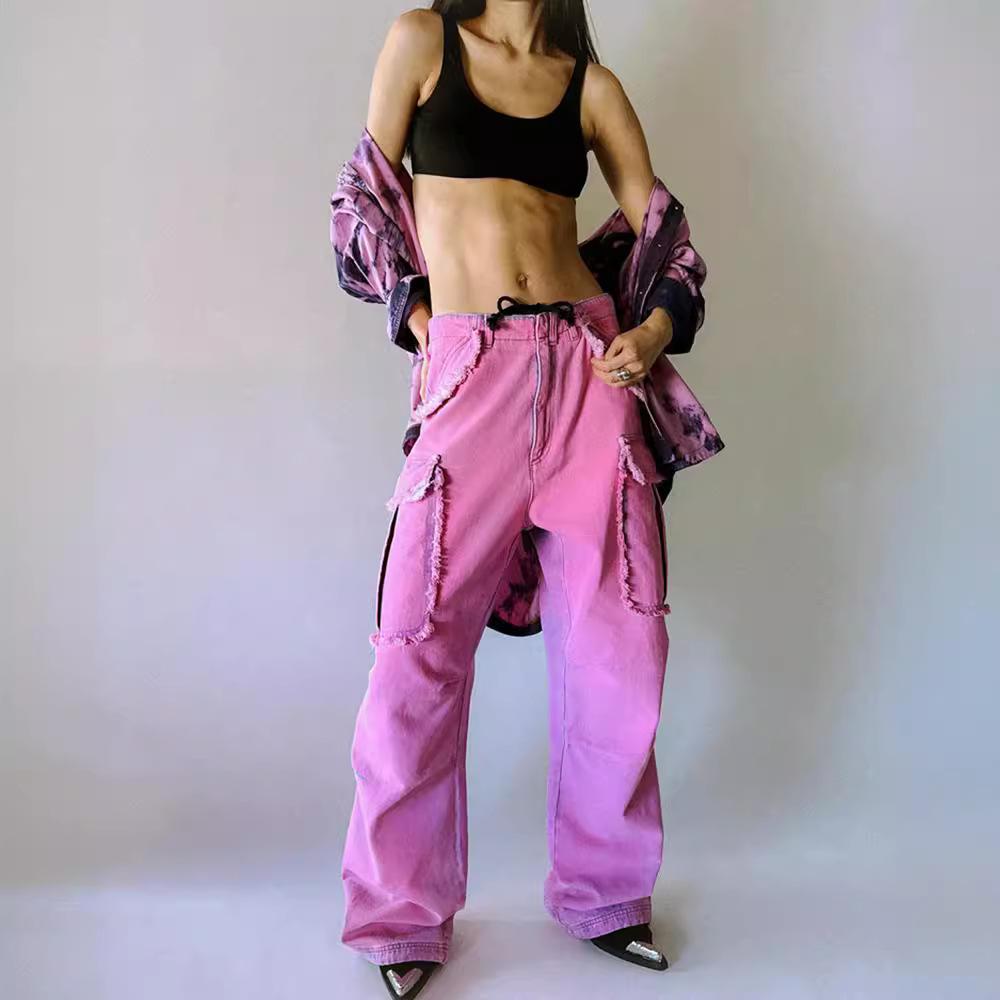 Women s Pink Distressed Cargo Jeans - Spring/Summer Collection Medium розовый
Women s Pink Distressed Cargo Jeans - Spring/Summer Collection Medium розовый