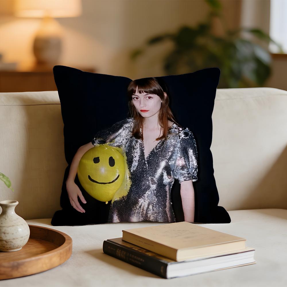 Singer FFaye WWebster Cushion Cover Short plush pillowcase for bed sofa carwashable 30x30cm
Singer FFaye WWebster Cushion Cover Short plush pillowcase for bed sofa carwashable 30x30cm
