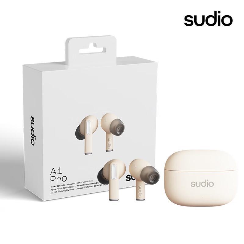 SUDIO A1Pro Active Noise Cancelling Bluetooth Earbuds
SUDIO A1Pro Active Noise Cancelling Bluetooth Earbuds