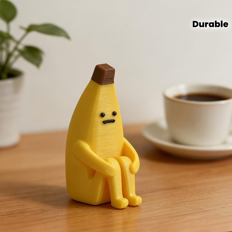 1 3D printed ornament of Anxiety Banana, suitable for home desktop ornament and personalized ornament decoration 1
1 3D printed ornament of Anxiety Banana, suitable for home desktop ornament and personalized ornament decoration 1