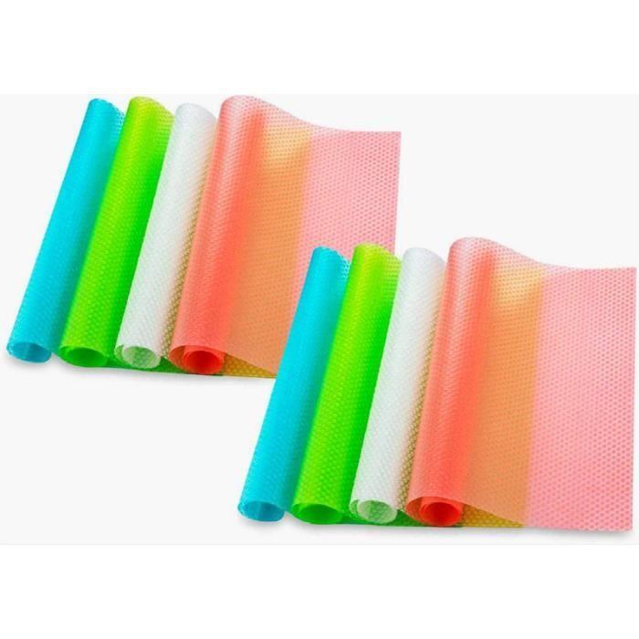 Tapis de réfrigérateur - Antiderapant - 8 Pcs - 29x45 cm - Antibactérien - Non Slip
Tapis de réfrigérateur - Antiderapant - 8 Pcs - 29x45 cm - Antibactérien - Non Slip