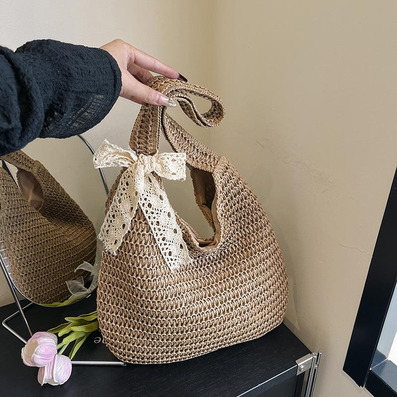 Yogodlns Handmade Straw Women Shoulder Bags Wikcer Woven Tote Handbag Large Capacity Casual Rattan Beach Shopper Bag 35x3x38cm хаки
Yogodlns Handmade Straw Women Shoulder Bags Wikcer Woven Tote Handbag Large Capacity Casual Rattan Beach Shopper Bag 35x3x38cm хаки