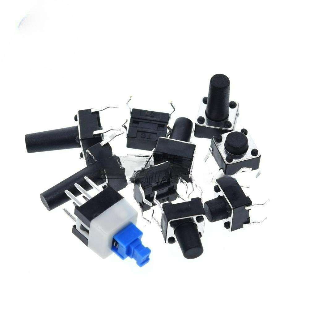 180pcs Push Button Switches Set (10 Varieties) - Tactile Mini Switches in Organizer Case Easy Storage & High-Quality
180pcs Push Button Switches Set (10 Varieties) - Tactile Mini Switches in Organizer Case Easy Storage & High-Quality