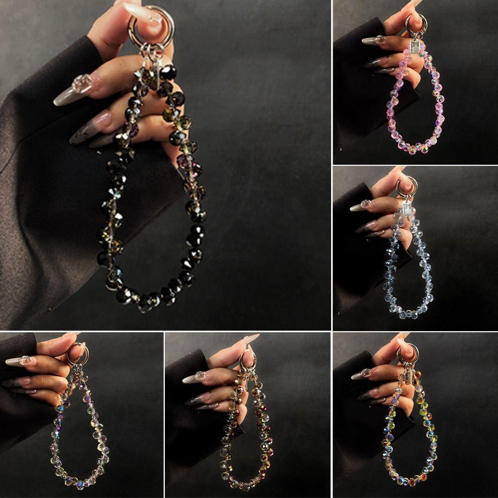 Detachable Crystal Bead Keychain Glitter Phone Lanyard Stylish Bag Pendant for Women Girls темно-синього кольору
Detachable Crystal Bead Keychain Glitter Phone Lanyard Stylish Bag Pendant for Women Girls темно-синього кольору