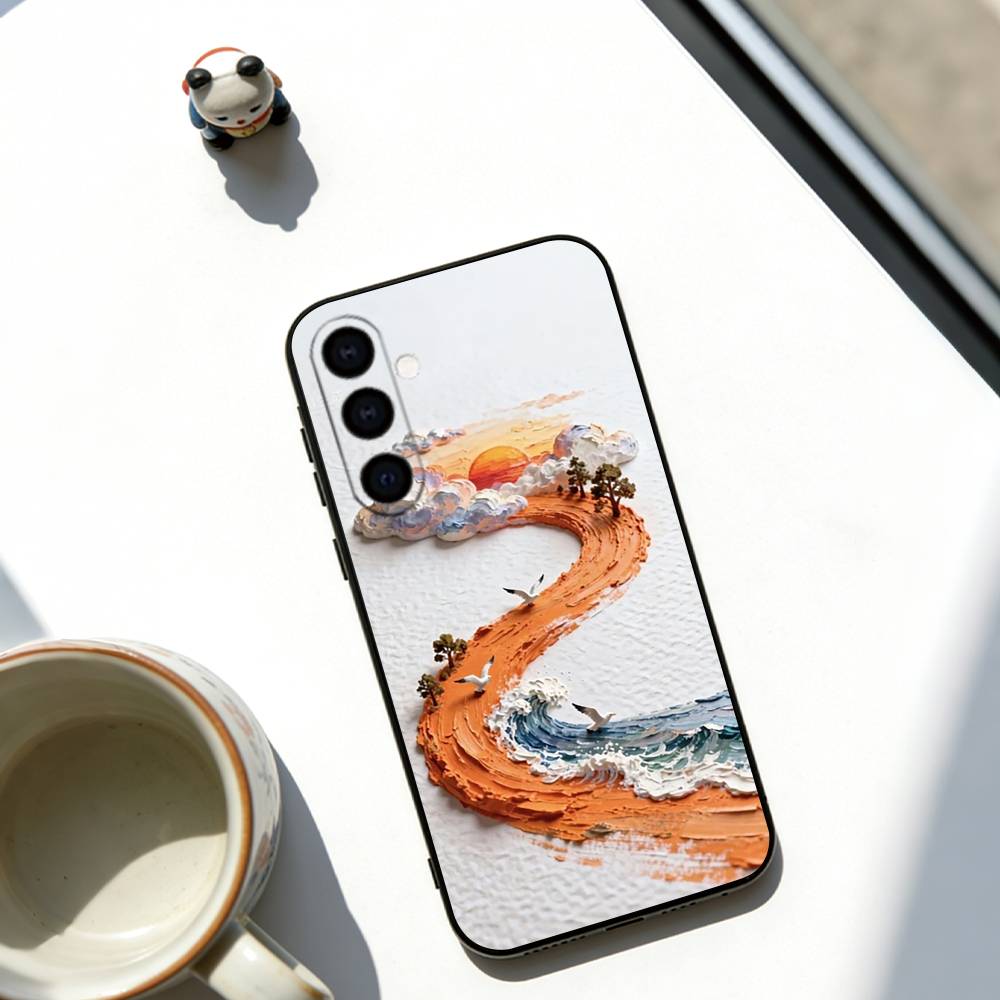 Monochrome Oil Painting Phone Case Black Silicone Soft For Samsung Galaxy A73,A72,A71,A70,A53,A52,A51 Samsung a30 a20
Monochrome Oil Painting Phone Case Black Silicone Soft For Samsung Galaxy A73,A72,A71,A70,A53,A52,A51 Samsung a30 a20