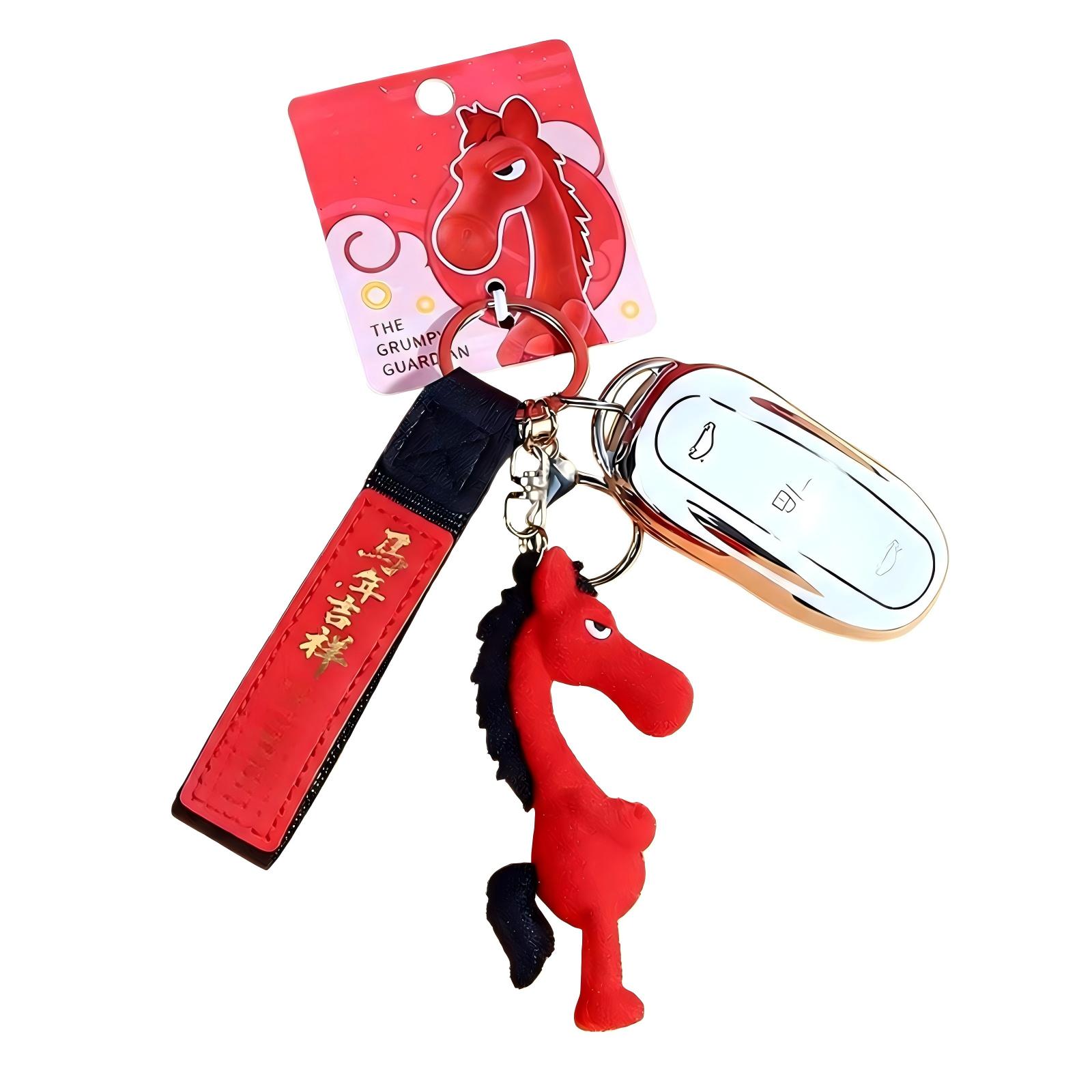 Keychain With Flocked Plush Doll Pendant – Gift And Backpack Accessory A красный
Keychain With Flocked Plush Doll Pendant – Gift And Backpack Accessory A красный