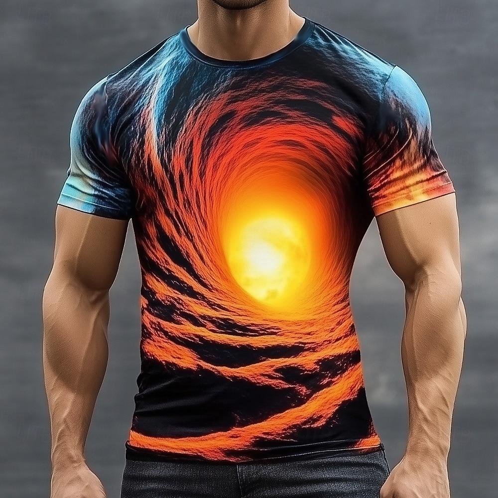 Men s Optical Illusion Abstract 3D T Shirt Short Sleeve T shirt 3D Print Crew Neck Shirt Exaggerated Designer Party S
Men s Optical Illusion Abstract 3D T Shirt Short Sleeve T shirt 3D Print Crew Neck Shirt Exaggerated Designer Party S