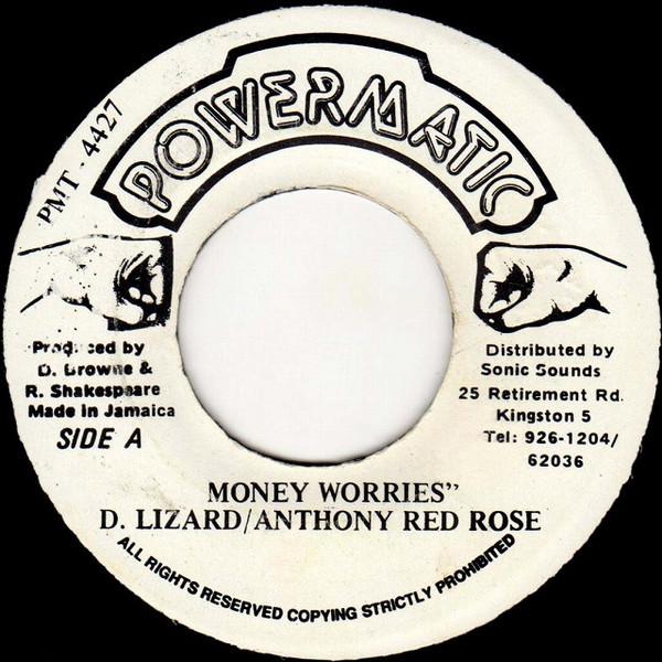 7inch Record DADDY LIZARD / ANTHONY RED ROSE - Money Worries PMY4427 Powermatic Jamaica Reggae, Ska & Dub Used
7inch Record DADDY LIZARD / ANTHONY RED ROSE - Money Worries PMY4427 Powermatic Jamaica Reggae, Ska & Dub Used