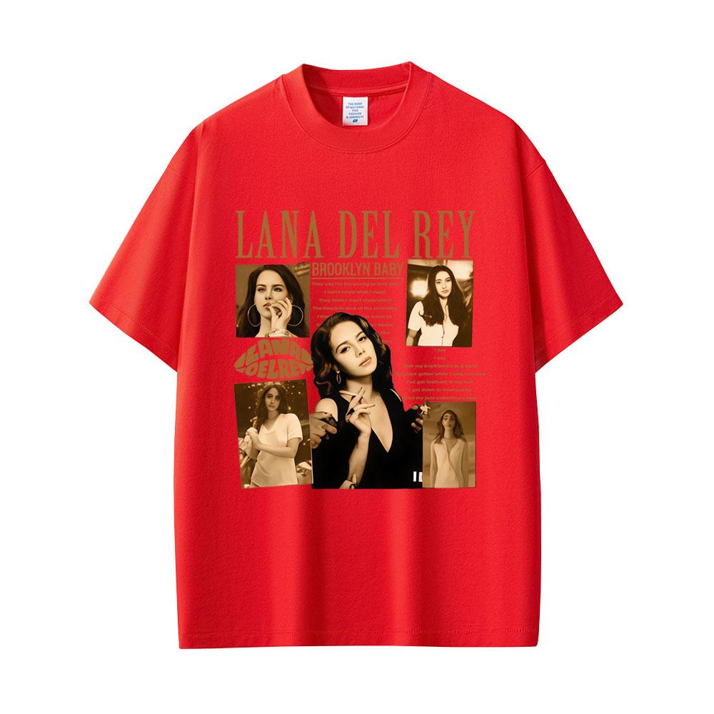 Singer Lana Del Rey Ultraviolence Brooklyn Baby Print Tshirt Men Women Fashion Pop Music Tshirts Unisex Casual Cotton T Shirts S
Singer Lana Del Rey Ultraviolence Brooklyn Baby Print Tshirt Men Women Fashion Pop Music Tshirts Unisex Casual Cotton T Shirts S