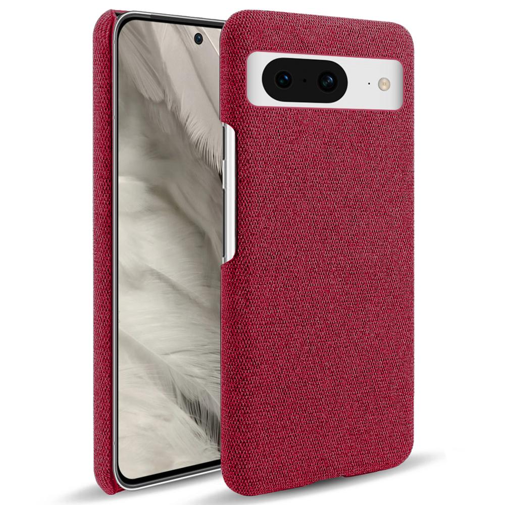 For Google Pixel 8 Case Solid Color Cloth Texture Hard PC Protective Phone Cover Red
For Google Pixel 8 Case Solid Color Cloth Texture Hard PC Protective Phone Cover Red