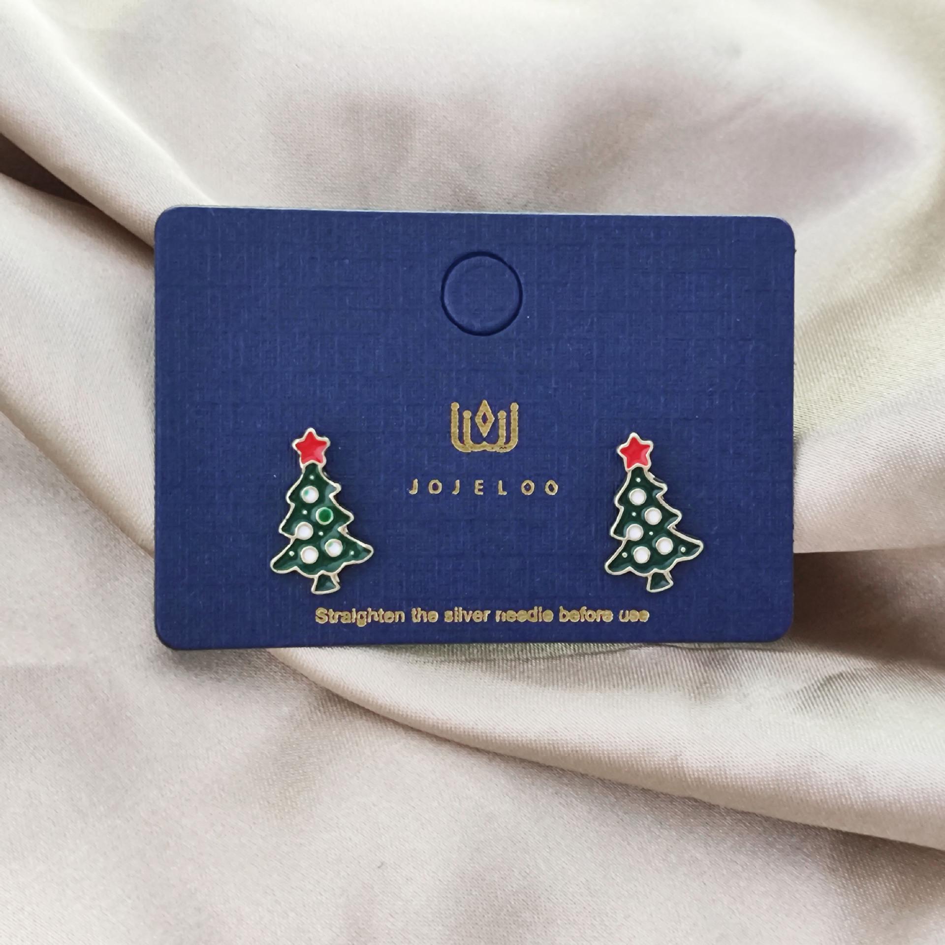 Gold-Plated Copper Christmas Stud Earrings: Snowman, Socks, and Reindeer Design Copper Gold-plated 18k
Gold-Plated Copper Christmas Stud Earrings: Snowman, Socks, and Reindeer Design Copper Gold-plated 18k