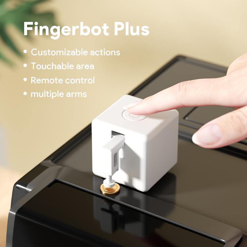 MADFB5321 Bluetooth-compatible Fingerbot Plus Smart Switch Button Pusher Remote Control Fingerbot Hub for Mijia White
MADFB5321 Bluetooth-compatible Fingerbot Plus Smart Switch Button Pusher Remote Control Fingerbot Hub for Mijia White