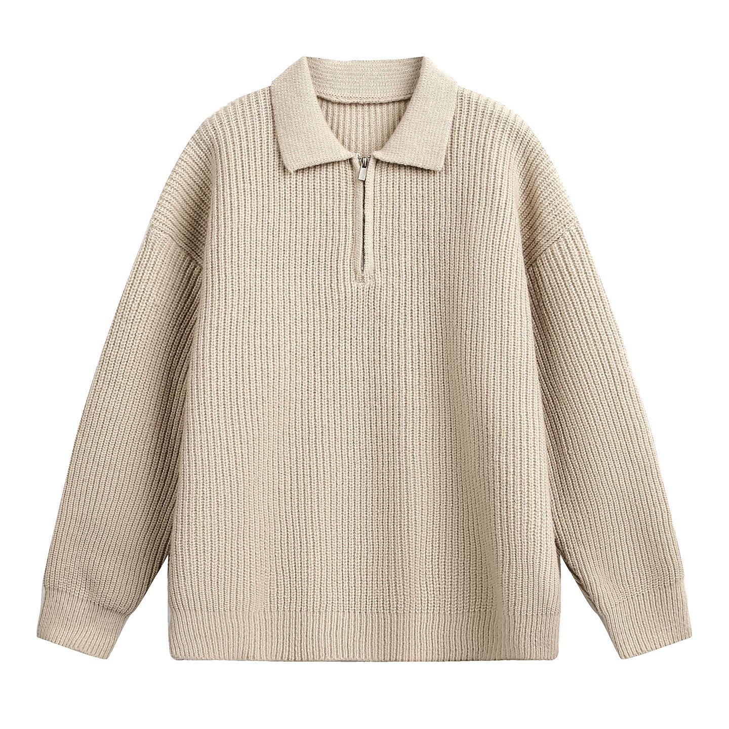 Men s Heavyweight Faux Deer Hair Knit Cardigan with Half-Zip Lapel M
Men s Heavyweight Faux Deer Hair Knit Cardigan with Half-Zip Lapel M