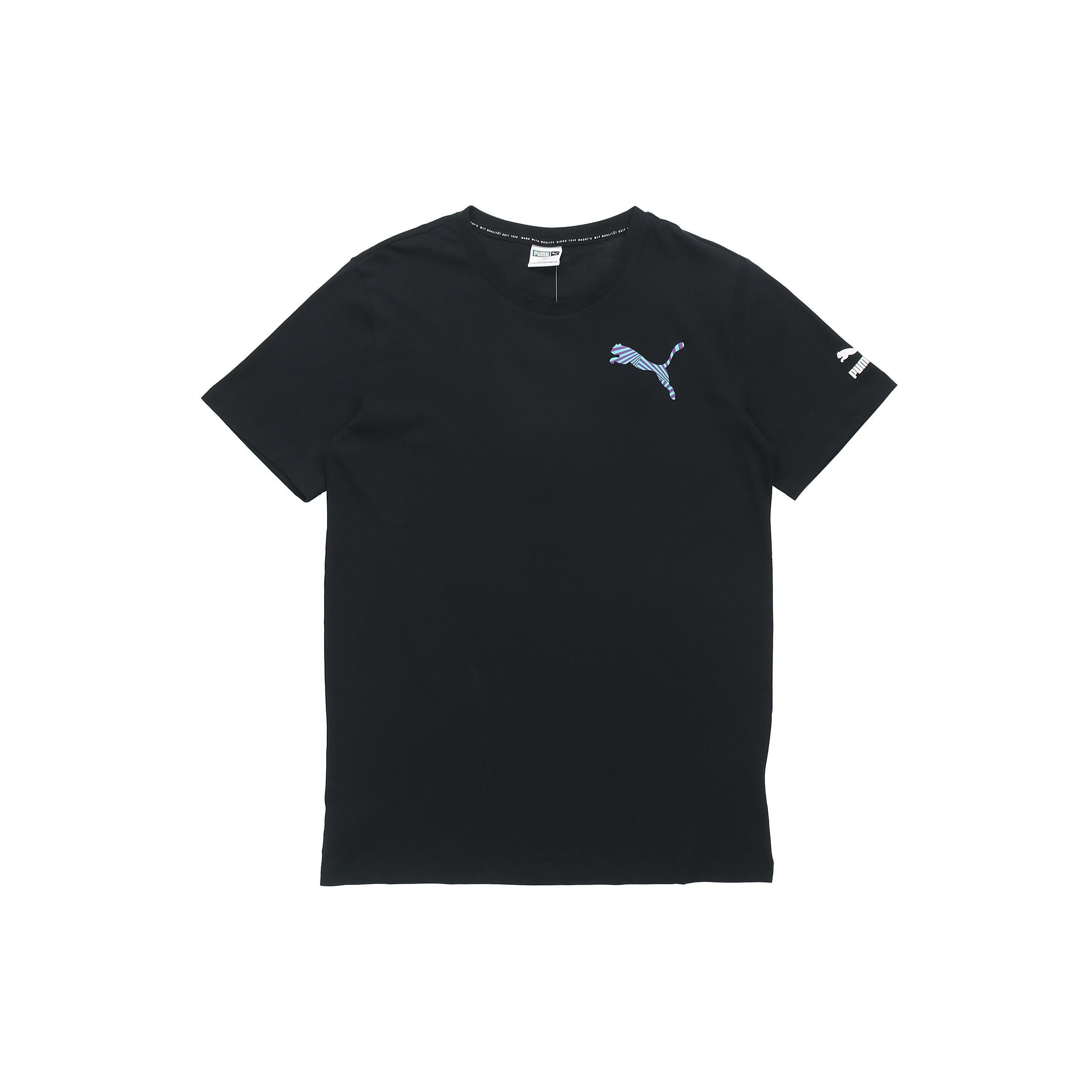 PUMA Повседневная спортивная футболка с коротким рукавом с круглым вырезом Мужские топы Черные 596631-01 M
PUMA Повседневная спортивная футболка с коротким рукавом с круглым вырезом Мужские топы Черные 596631-01 M