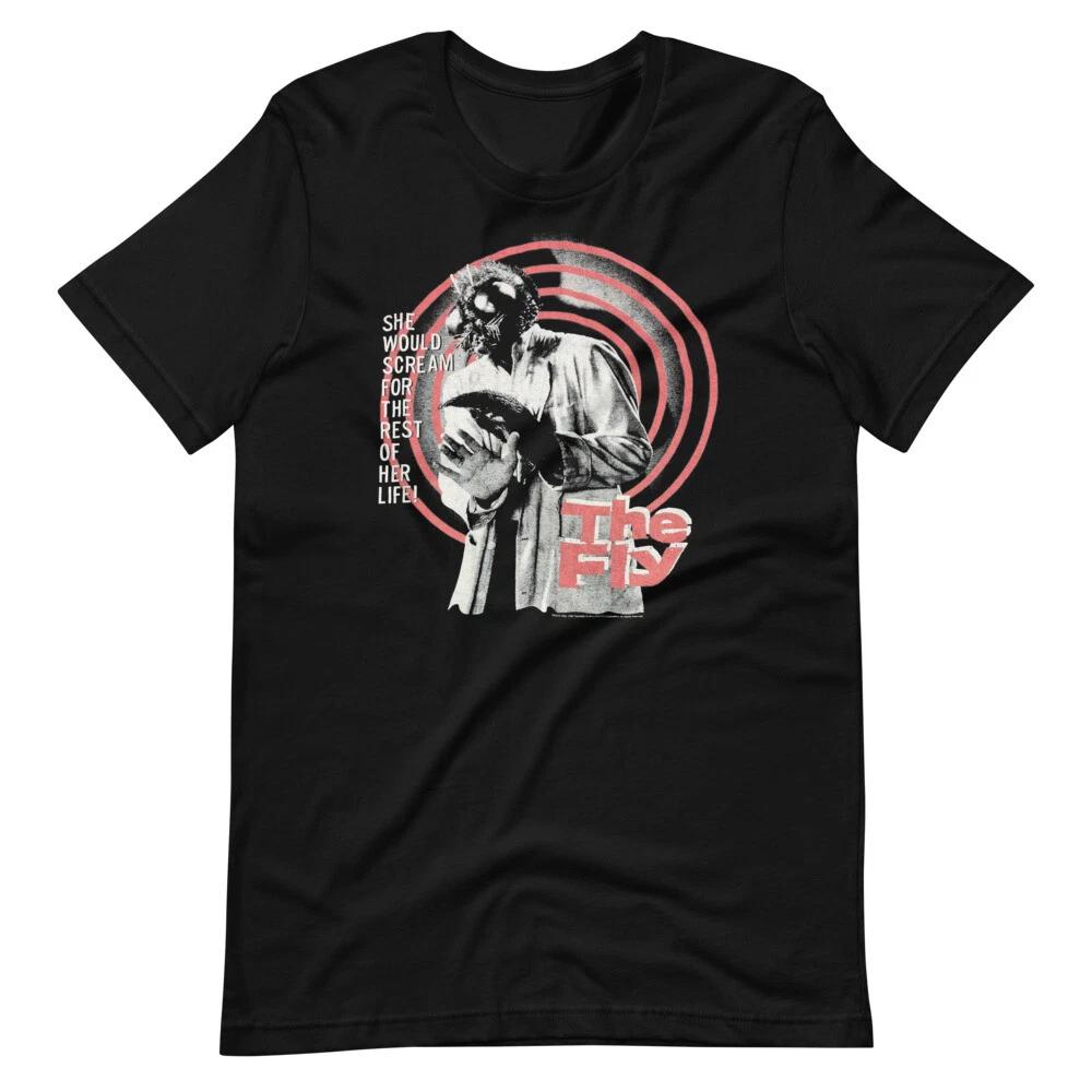 THE FLY Movie Retro Style Black Tee Short-Sleeve Unisex 100% Cotton T-shirt Mens Tees Top L
THE FLY Movie Retro Style Black Tee Short-Sleeve Unisex 100% Cotton T-shirt Mens Tees Top L