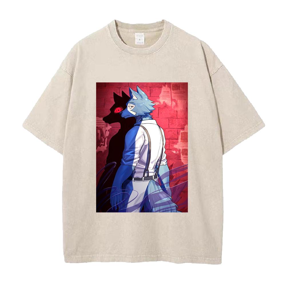 Beastars Legoshi Cool Printed Tee Men Women Washed Cotton Tshirts Manga Vintage T Shirt Harajuku Male Short Sleeve Loose Tshirt S
Beastars Legoshi Cool Printed Tee Men Women Washed Cotton Tshirts Manga Vintage T Shirt Harajuku Male Short Sleeve Loose Tshirt S