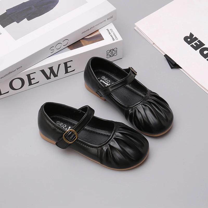 Children Leather Shoes for Girls Autumn New Fashion Korean Style Soft Bottom Princess Versatile Anti-slippery Dress Flats 26
Children Leather Shoes for Girls Autumn New Fashion Korean Style Soft Bottom Princess Versatile Anti-slippery Dress Flats 26