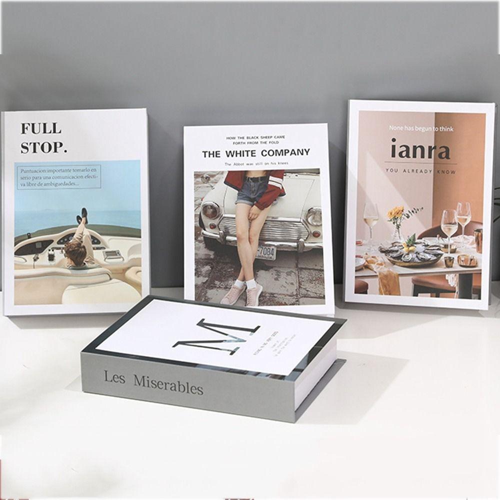 Foldable Fake Book English Desktop Book Ornaments Simple Simulation English Book Photo Props Random
Foldable Fake Book English Desktop Book Ornaments Simple Simulation English Book Photo Props Random