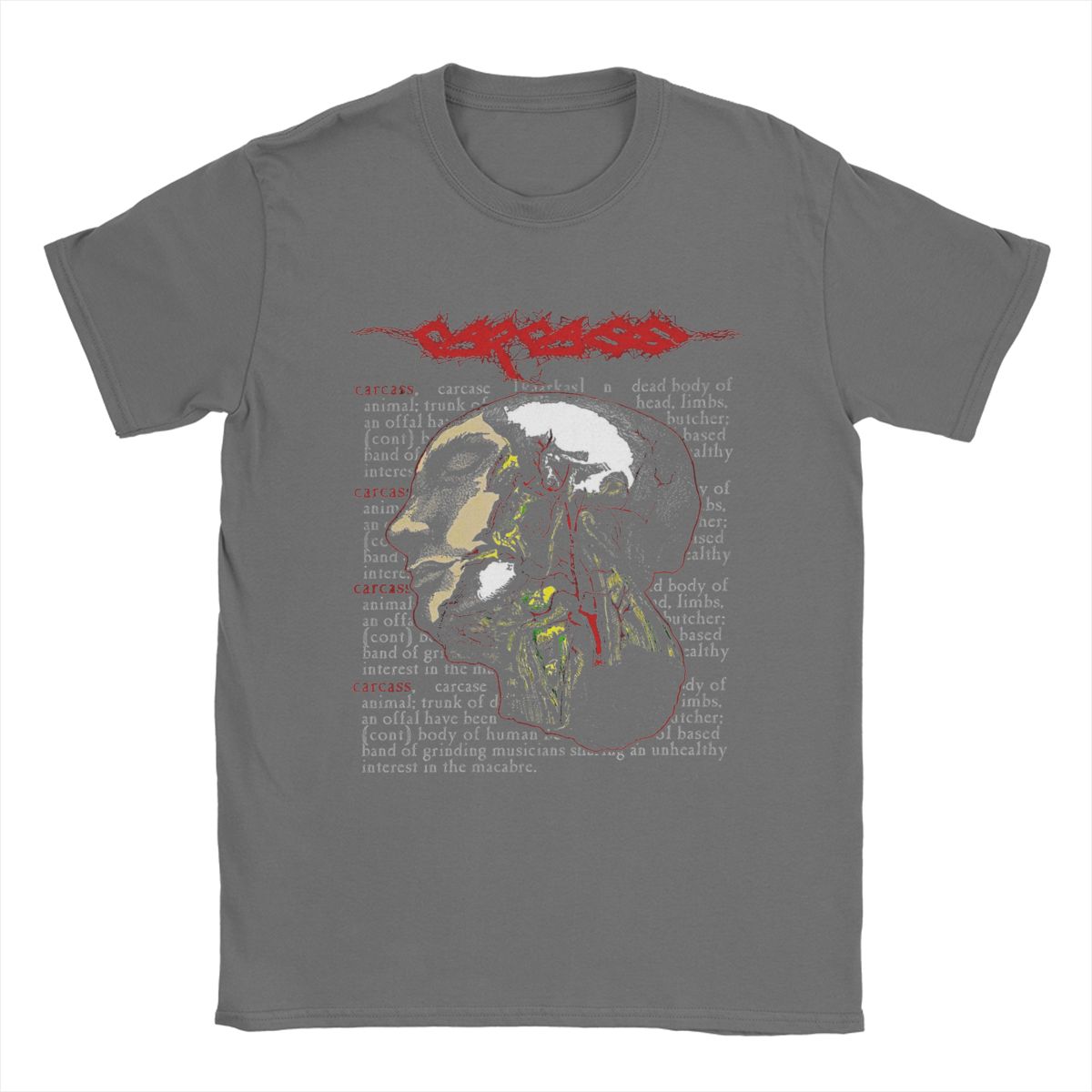Carcass T Shirts for Men 100% Cotton Awesome T-Shirt O Neck Tee Shirt Short Sleeve Clothing Gift Idea S темно серый
Carcass T Shirts for Men 100% Cotton Awesome T-Shirt O Neck Tee Shirt Short Sleeve Clothing Gift Idea S темно серый