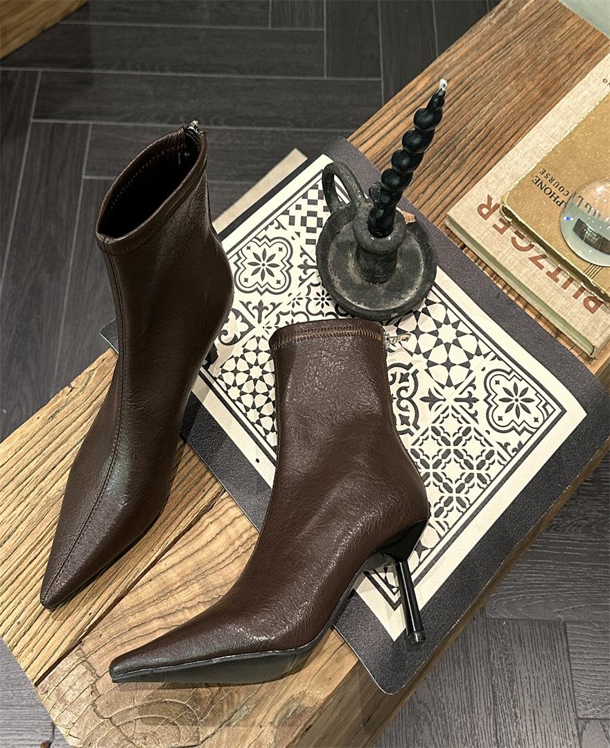 2025 осень и зима новая мода универсальные взрывные эластичные тонкие ботильоны острый носок высокий каблук женская обувь темперамент Майяр 39 светло-коричневого
2025 осень и зима новая мода универсальные взрывные эластичные тонкие ботильоны острый носок высокий каблук женская обувь темперамент Майяр 39 светло-коричневого