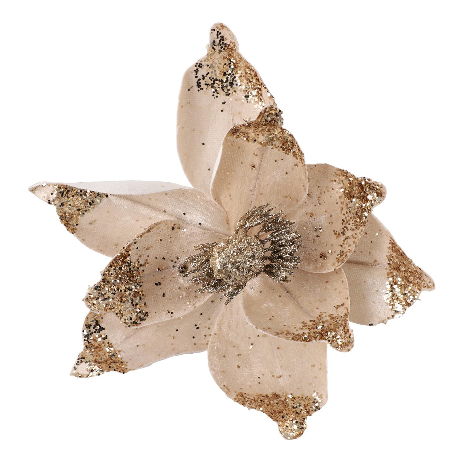 Рождественская Пуансеттия Блестящий Цветок Рождественская Вечеринка Украшение для Елки Монитор шампанского
Рождественская Пуансеттия Блестящий Цветок Рождественская Вечеринка Украшение для Елки Монитор шампанского