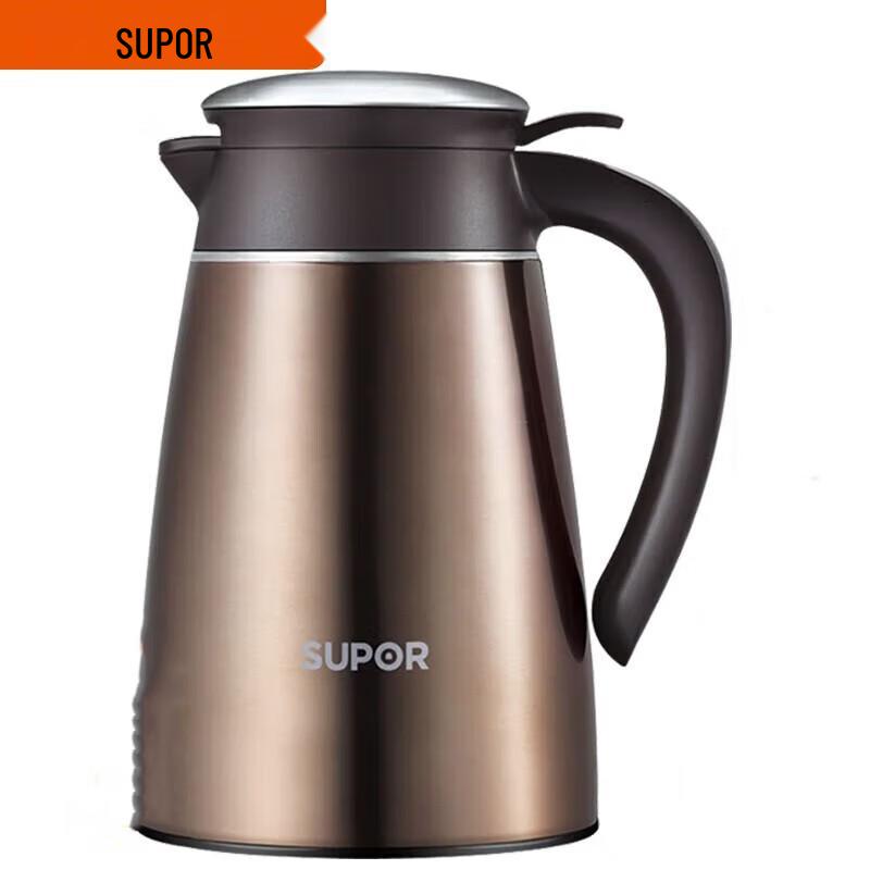 SUPOR 1.6L 304 Stainless Steel Vacuum Insulated Thermos
SUPOR 1.6L 304 Stainless Steel Vacuum Insulated Thermos