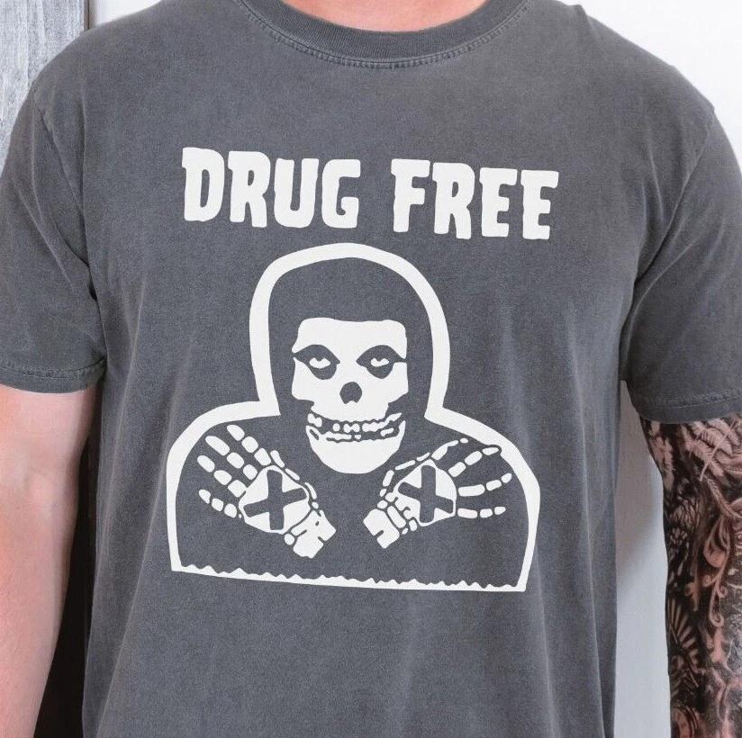 Misfits Drug Free T-Shirt 80s Punk Rock Vintage Blac Comfort Colors 1717 Tee L
Misfits Drug Free T-Shirt 80s Punk Rock Vintage Blac Comfort Colors 1717 Tee L