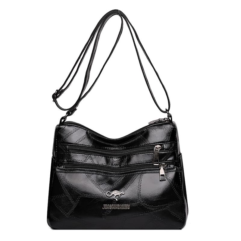 Многосекционная сумка-мессенджер для мам среднего и пожилого возраста, женская сумка через плечо большой вместимости чёрный
Многосекционная сумка-мессенджер для мам среднего и пожилого возраста, женская сумка через плечо большой вместимости чёрный