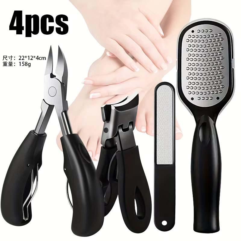 Foot Care Tool Set, Anti-Splash Nail Clipper & Pumice Stone, Dead Skin Callus Remover Pedicure Scraper For Household Foot Beauty
Foot Care Tool Set, Anti-Splash Nail Clipper & Pumice Stone, Dead Skin Callus Remover Pedicure Scraper For Household Foot Beauty