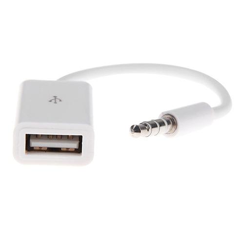 Car MP3 3.5mm Male AUX Audio Plug Jack to USB 2.0 Female Converter Cable Cord Connect U Disk Vehicle Navigation білий
Car MP3 3.5mm Male AUX Audio Plug Jack to USB 2.0 Female Converter Cable Cord Connect U Disk Vehicle Navigation білий