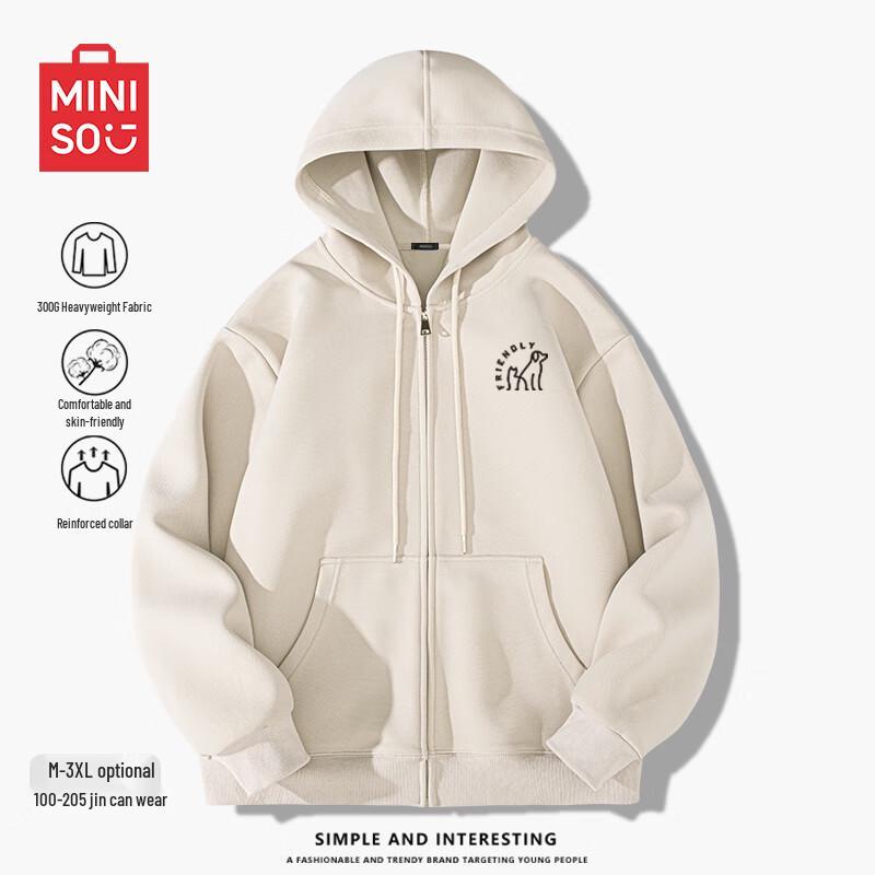 MINISO Men s Loose Fit Hooded Sweatshirt L
MINISO Men s Loose Fit Hooded Sweatshirt L