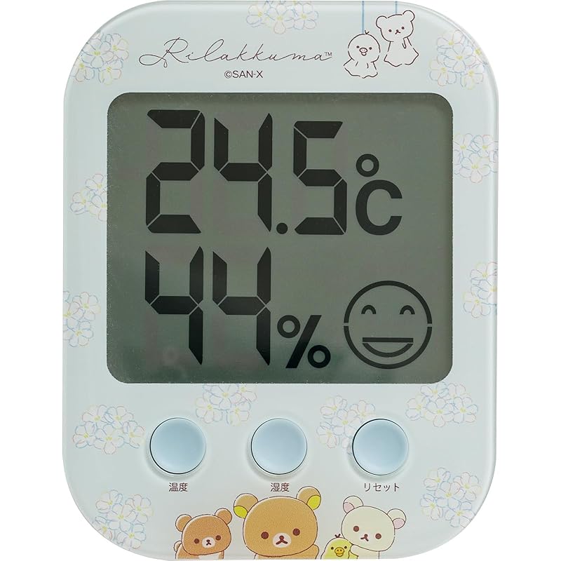 San-X rilakkuma Rilakkuma, sunny after the rain thermohygrometer EM33201 H121×W94×D18mm 
San-X rilakkuma Rilakkuma, sunny after the rain thermohygrometer EM33201 H121×W94×D18mm